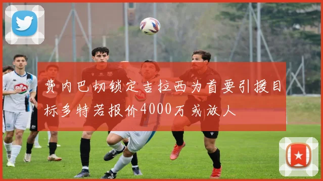 费内巴切锁定吉拉西为首要引援目标多特若报价4000万或放人